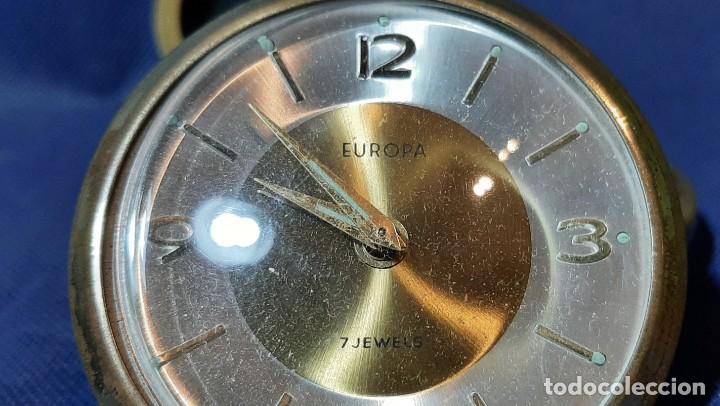 Vintage: Antiguo reloj de viaje - Foto 8