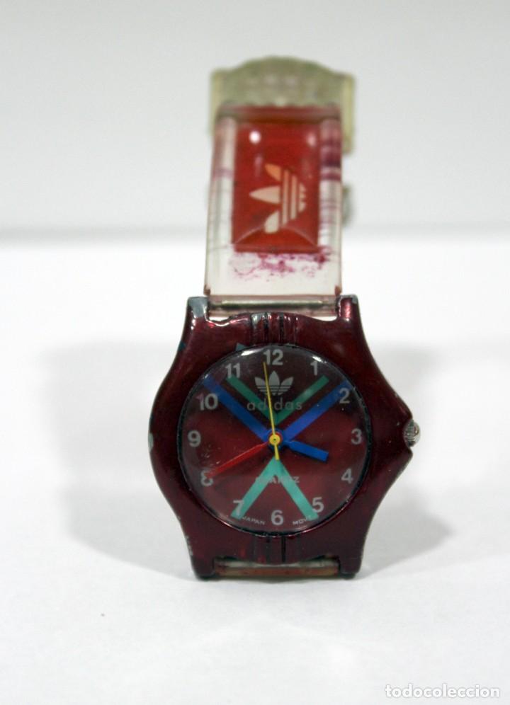 reloj adidas de acero granate. ra - Buy Vintage Watches and Clocks at todocoleccion - 341548778