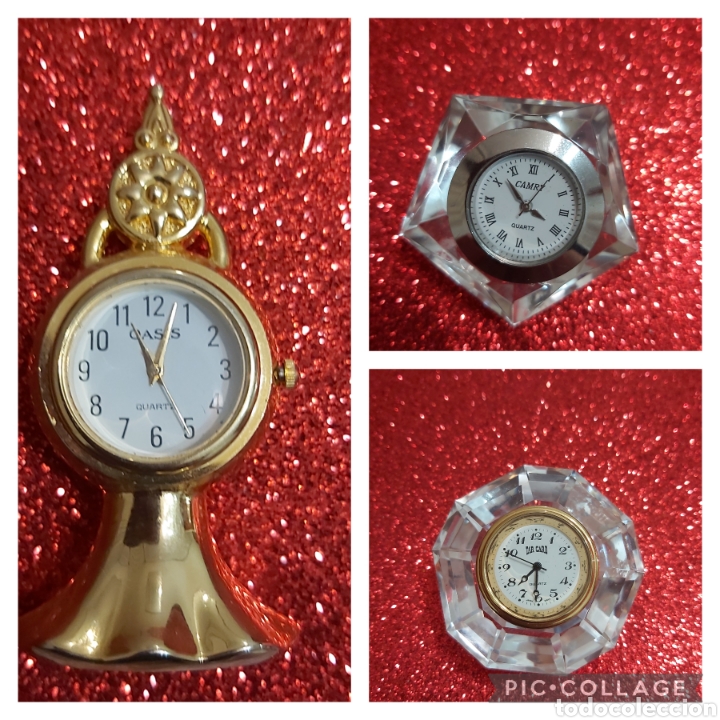 Vintage: Relojes de sobremesa peque&ntilde;os - Foto 1