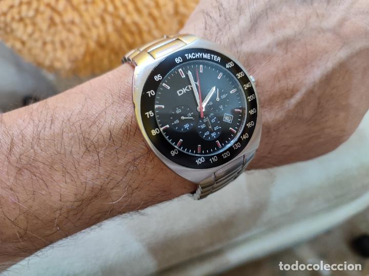 Vintage: RELOJ DKNY HOMENAJE AL OMEGA SPEEDMASTER - Foto 8