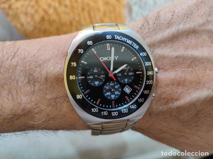 Vintage: RELOJ DKNY HOMENAJE AL OMEGA SPEEDMASTER - Foto 12