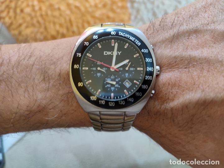 Vintage: RELOJ DKNY HOMENAJE AL OMEGA SPEEDMASTER - Foto 14