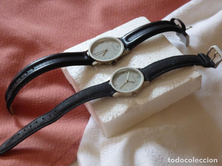 Vintage: Lote de dos relojes de pilas. - Foto 1