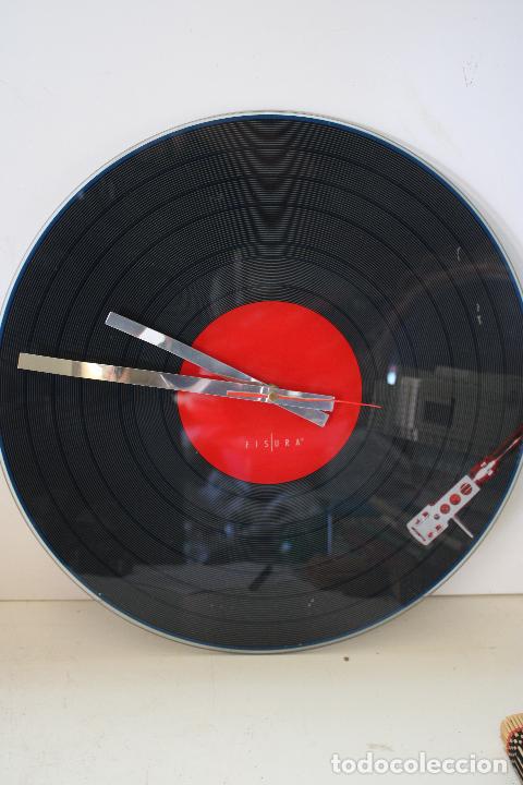Vintage: reloj vintage tocadiscos quartz - Foto 4