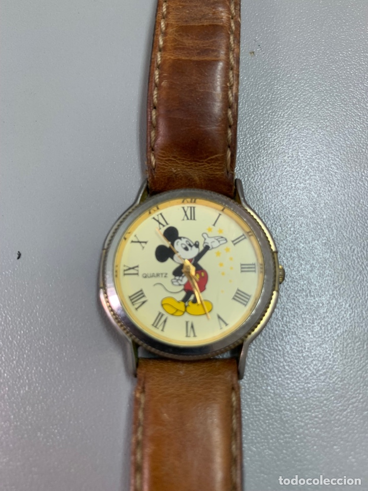 Con qué frecuencia jurado jerarquía antiguo reloj mickey mouse - Compra venta en todocoleccion