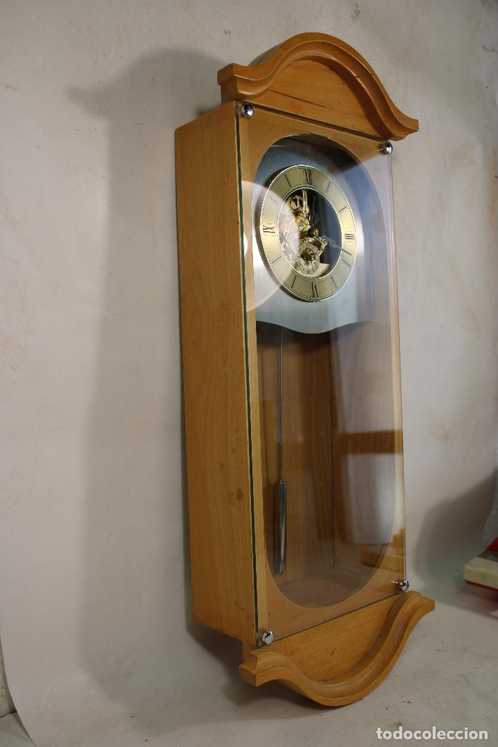 Vintage: reloj esqueleto de pared quartz - Foto 4