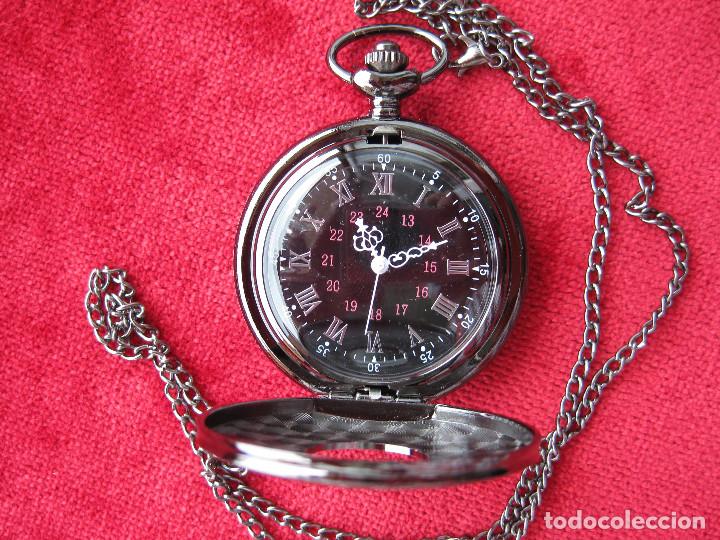 Reloj de bolsillo vintage Reloj de bolsillo de cuarzo con cadena