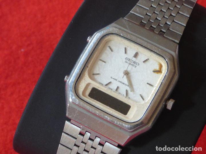 Vintage: Reloj de pilas,Seiko Quartz. - Foto 2
