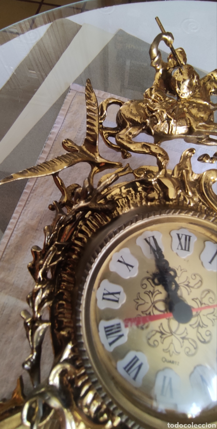 Vintage: Reloj de bronce - Foto 4