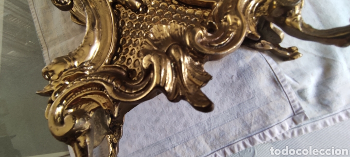Vintage: Reloj de bronce - Foto 8