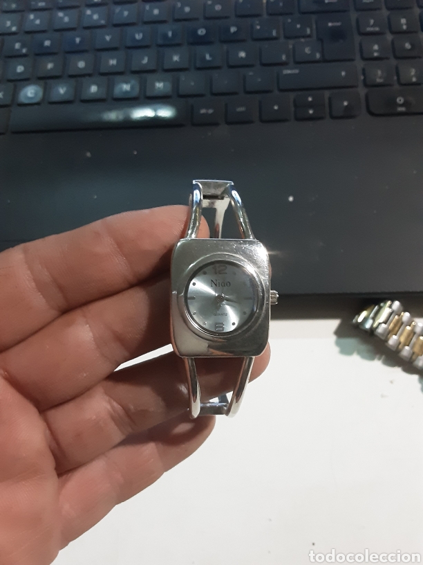 Vintage: Reloj de pulsera Nido 464L - Foto 2