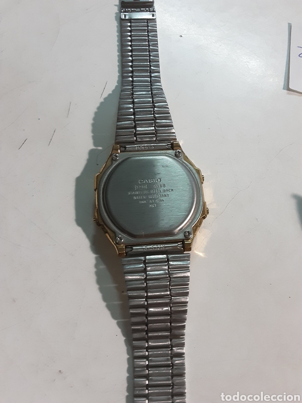 Vintage: Reloj de pulsera Casio A168 Funciona correctamente - Foto 3