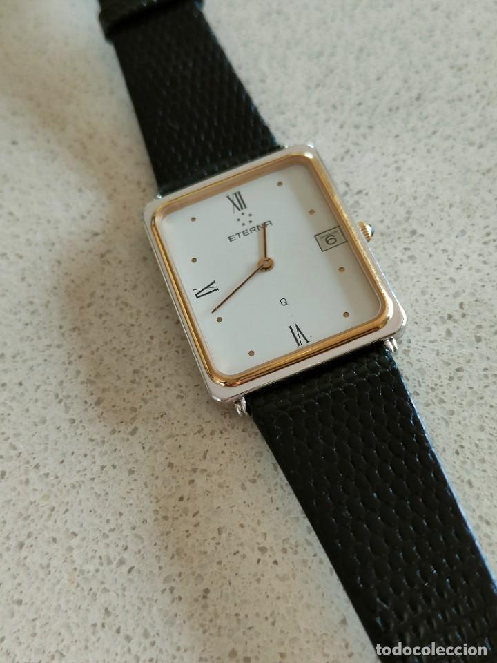 Vintage: RELOJ ETERNA CORREA PIEL FUNCIONANDO - Foto 6
