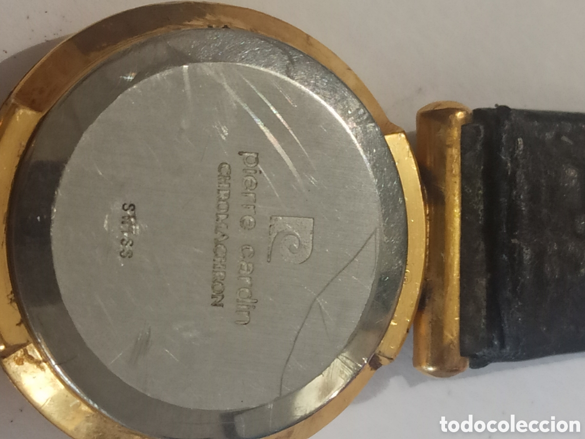 Vintage: Pierre Cardin chromachron Quartz funciona - Foto 12