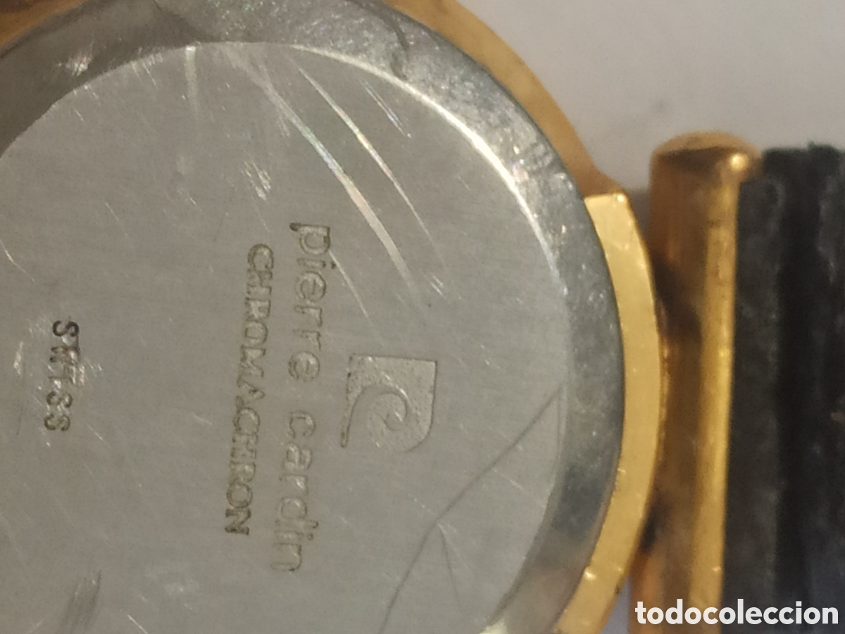 Vintage: Pierre Cardin chromachron Quartz funciona - Foto 13