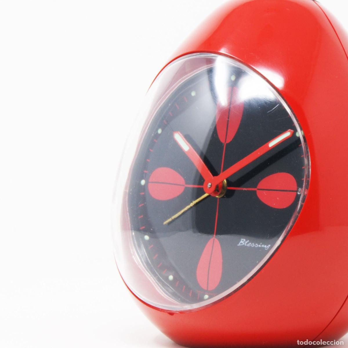 Vintage: Reloj despertador Space age Blessing egg - Foto 8
