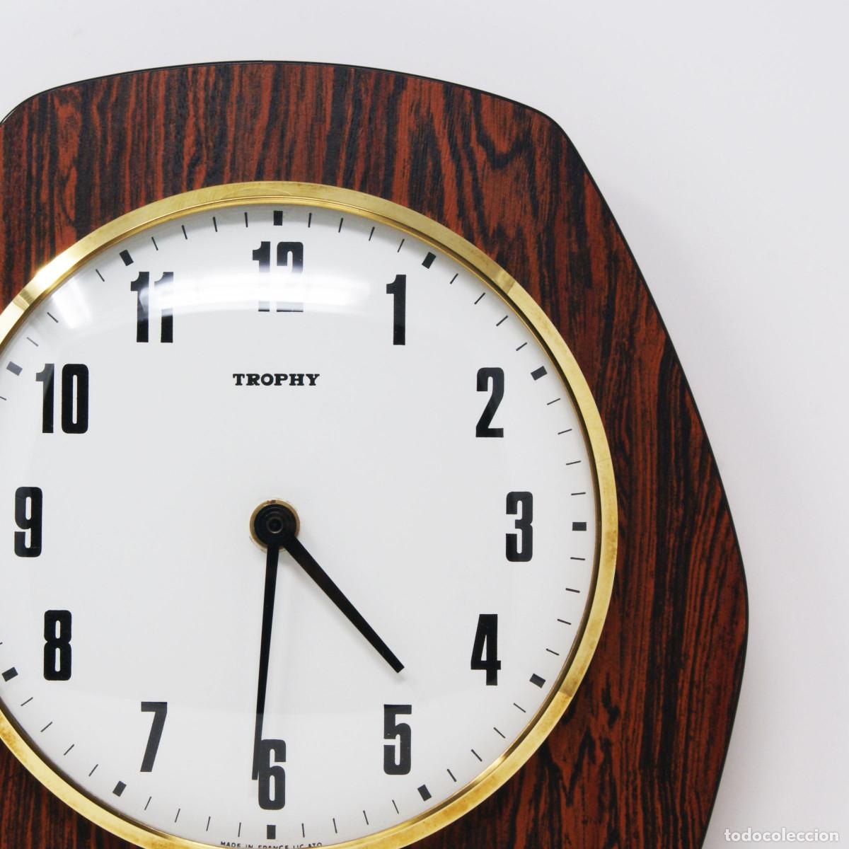 Vintage: Reloj de pared vintage Trophy - Foto 4