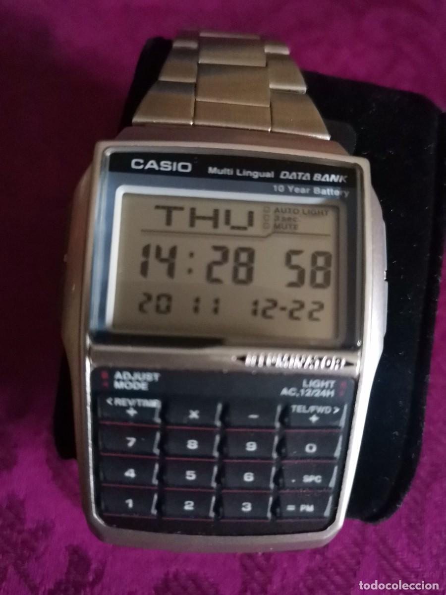 Vintage: RELOJ CASIO MULTI LINGUAL DATA BANK 44 mm - Foto 2