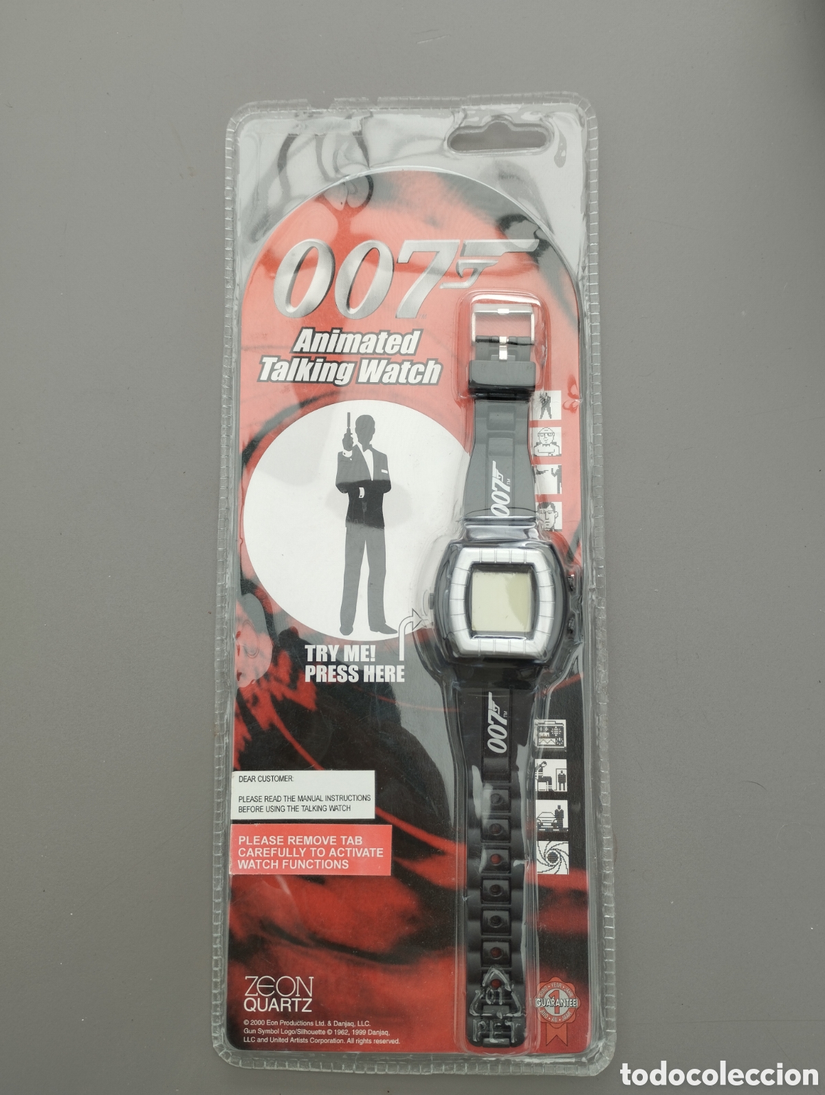Vintage: Reloj digital James Bond - Foto 1