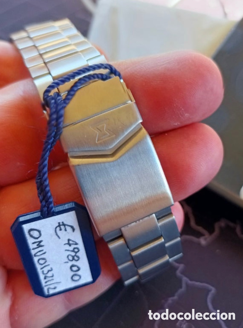 Vintage: Reloj Edox Delfin Cron&oacute;metro - Foto 2