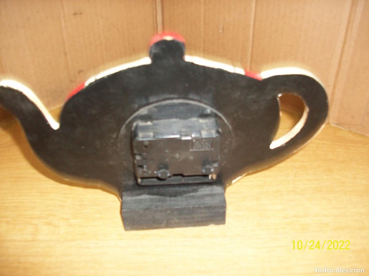 Vintage: ANTIGUO RELOJ DE MADERA - Foto 2