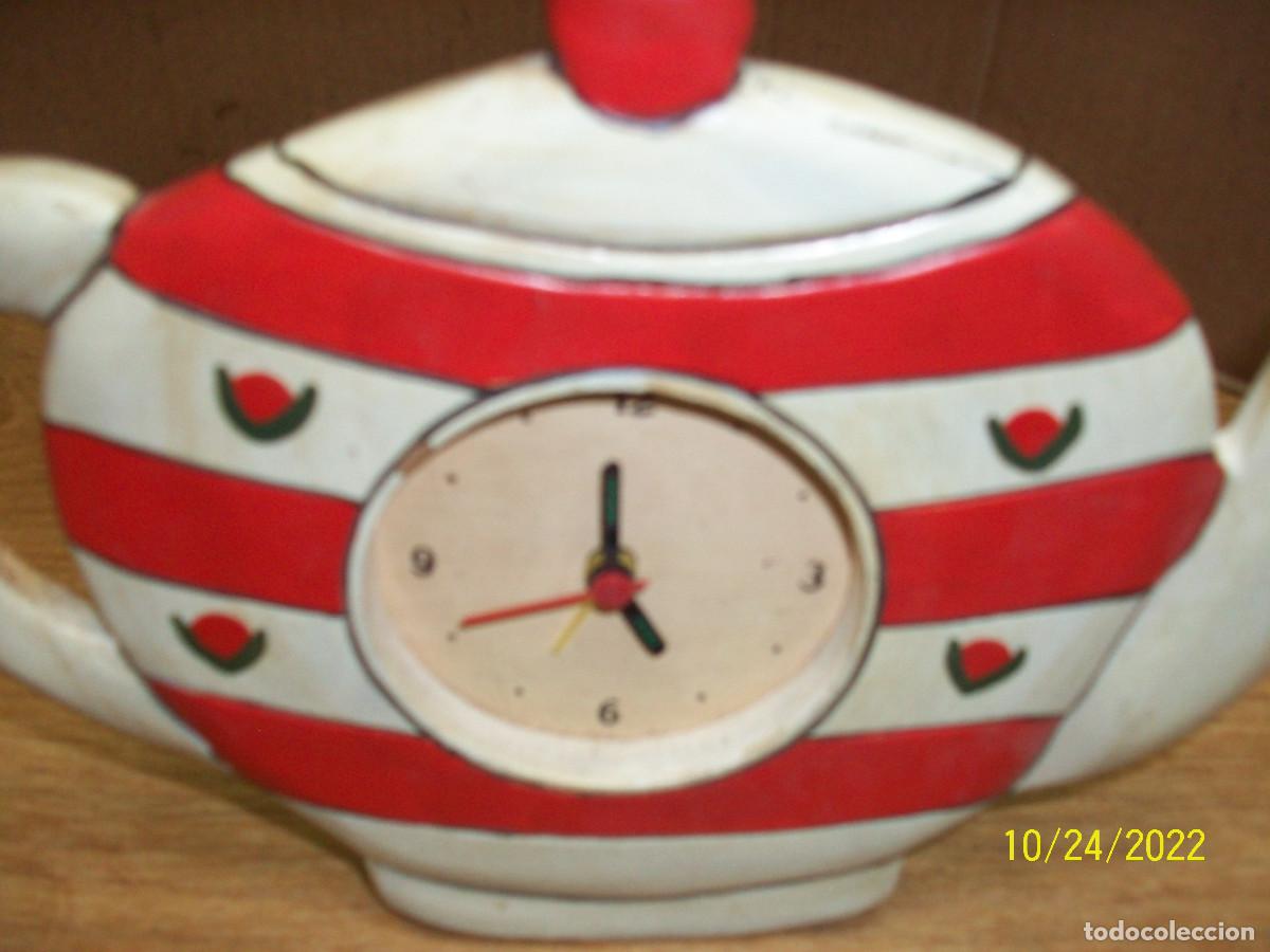 Vintage: ANTIGUO RELOJ DE MADERA - Foto 3