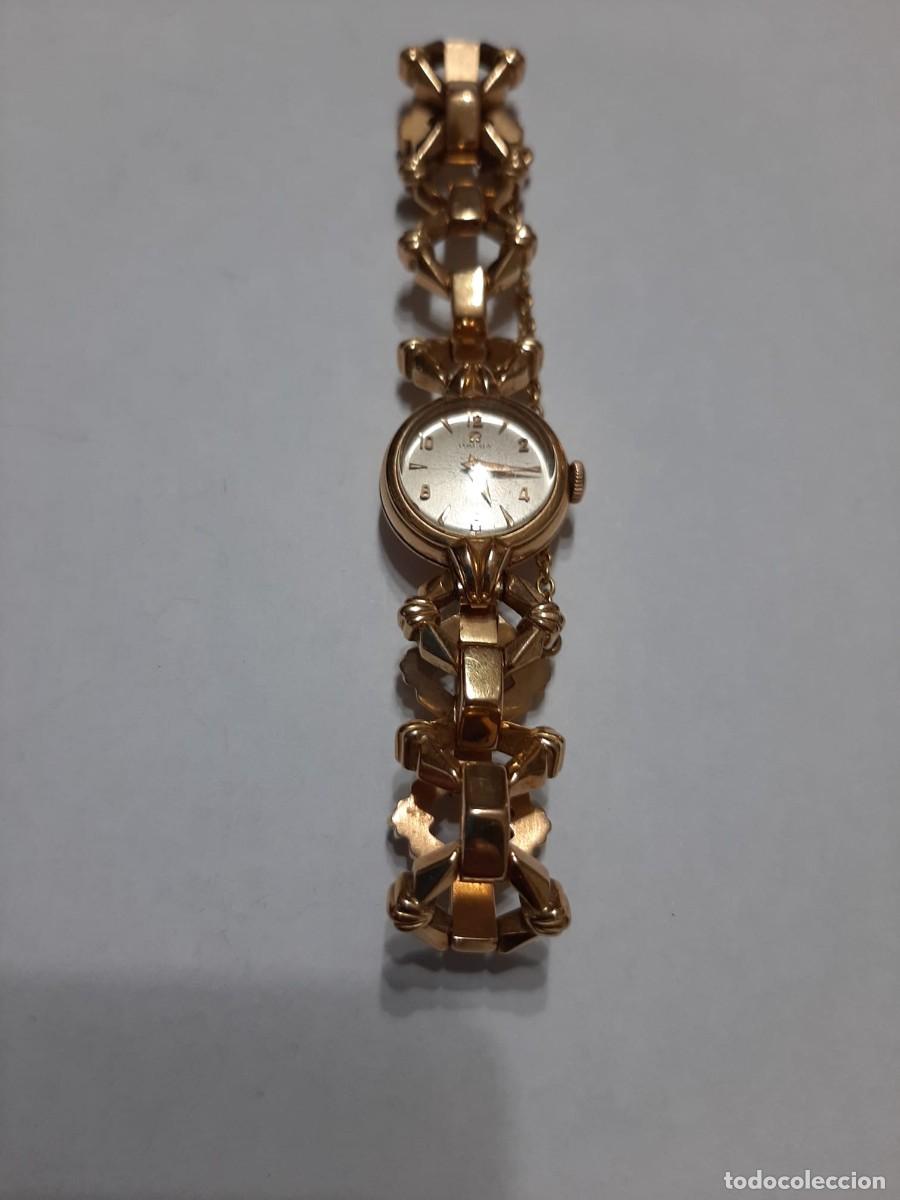 Vintage: Reloj Omega de oro para se&ntilde;ora. - Foto 7