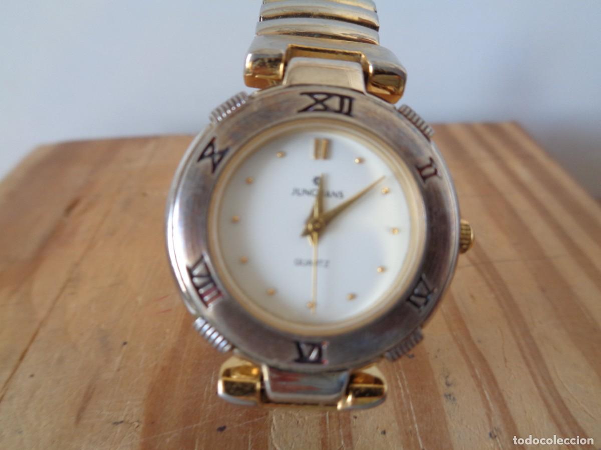 Vintage: &iexcl;&iexcl; Reloj. JUNGHANS, QUARTZ, VINTAGE. FUNCIONANDO. !! - Foto 4