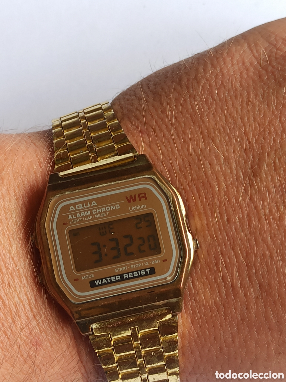 Vintage: Reloj Digital Aqua WR funciona - Foto 2