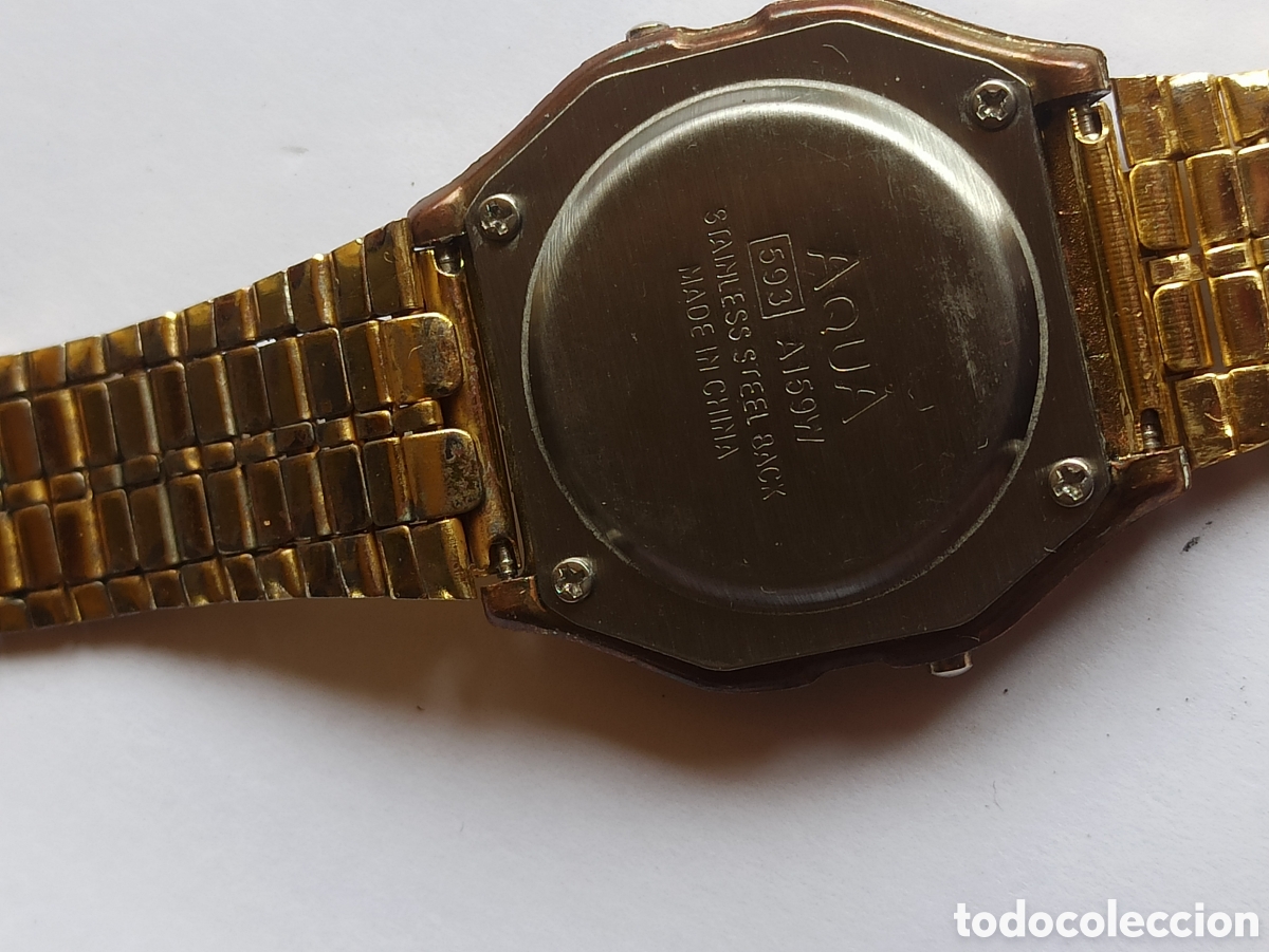 Vintage: Reloj Digital Aqua WR funciona - Foto 4