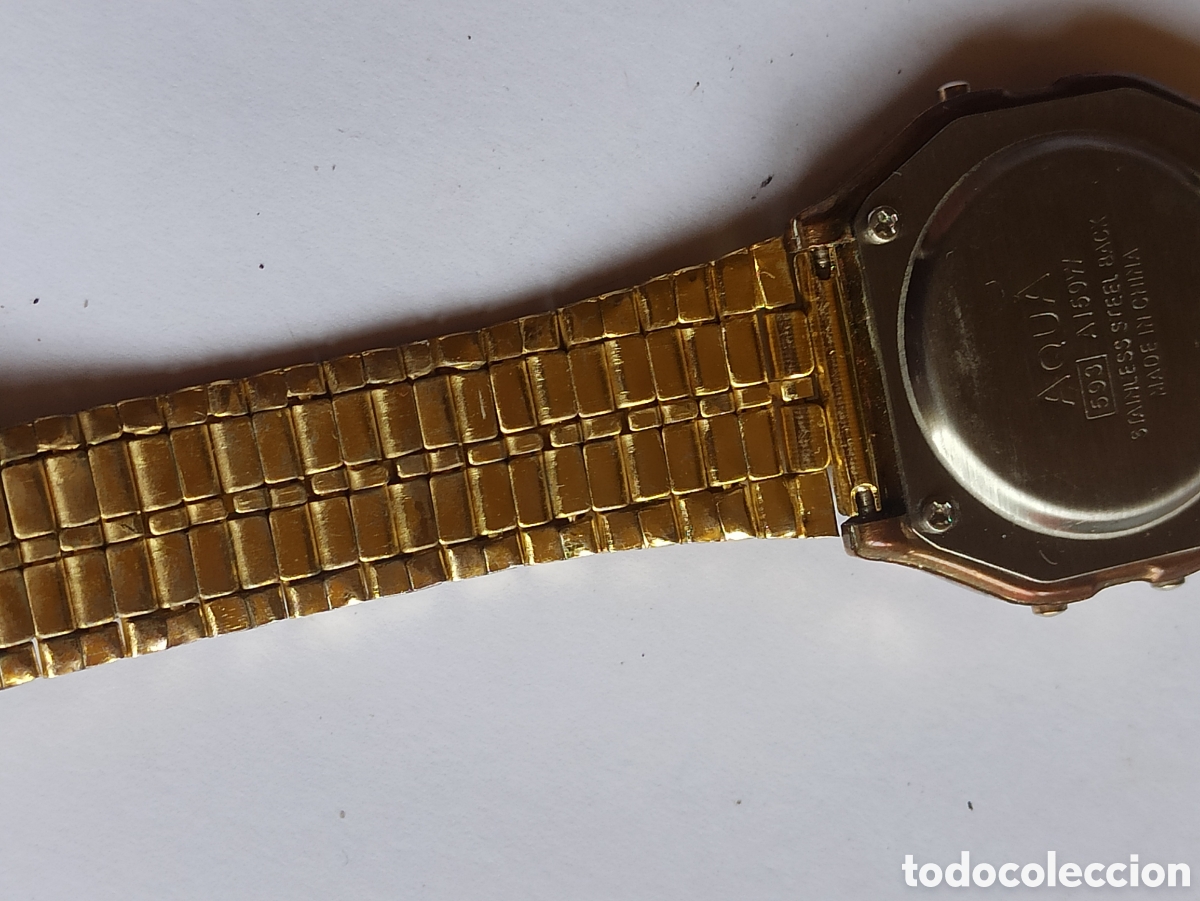 Vintage: Reloj Digital Aqua WR funciona - Foto 6