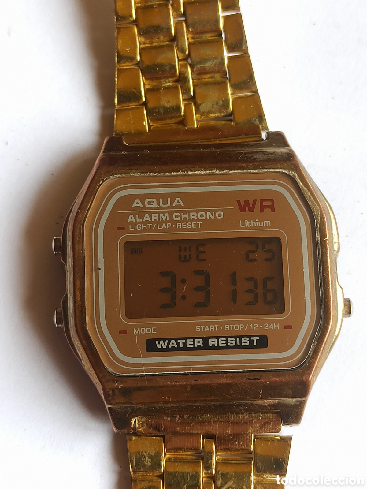 Vintage: Reloj Digital Aqua WR funciona - Foto 8
