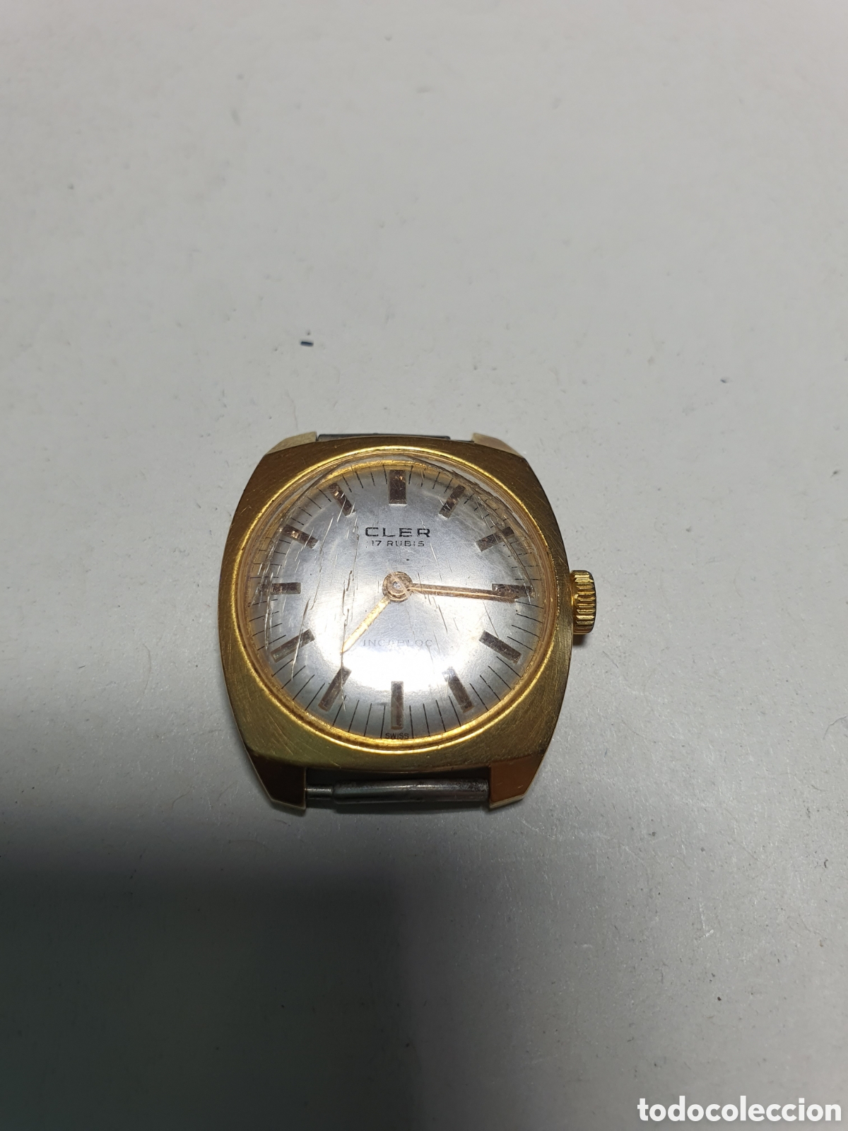 Vintage: Reloj cler 17 rubis - Foto 1