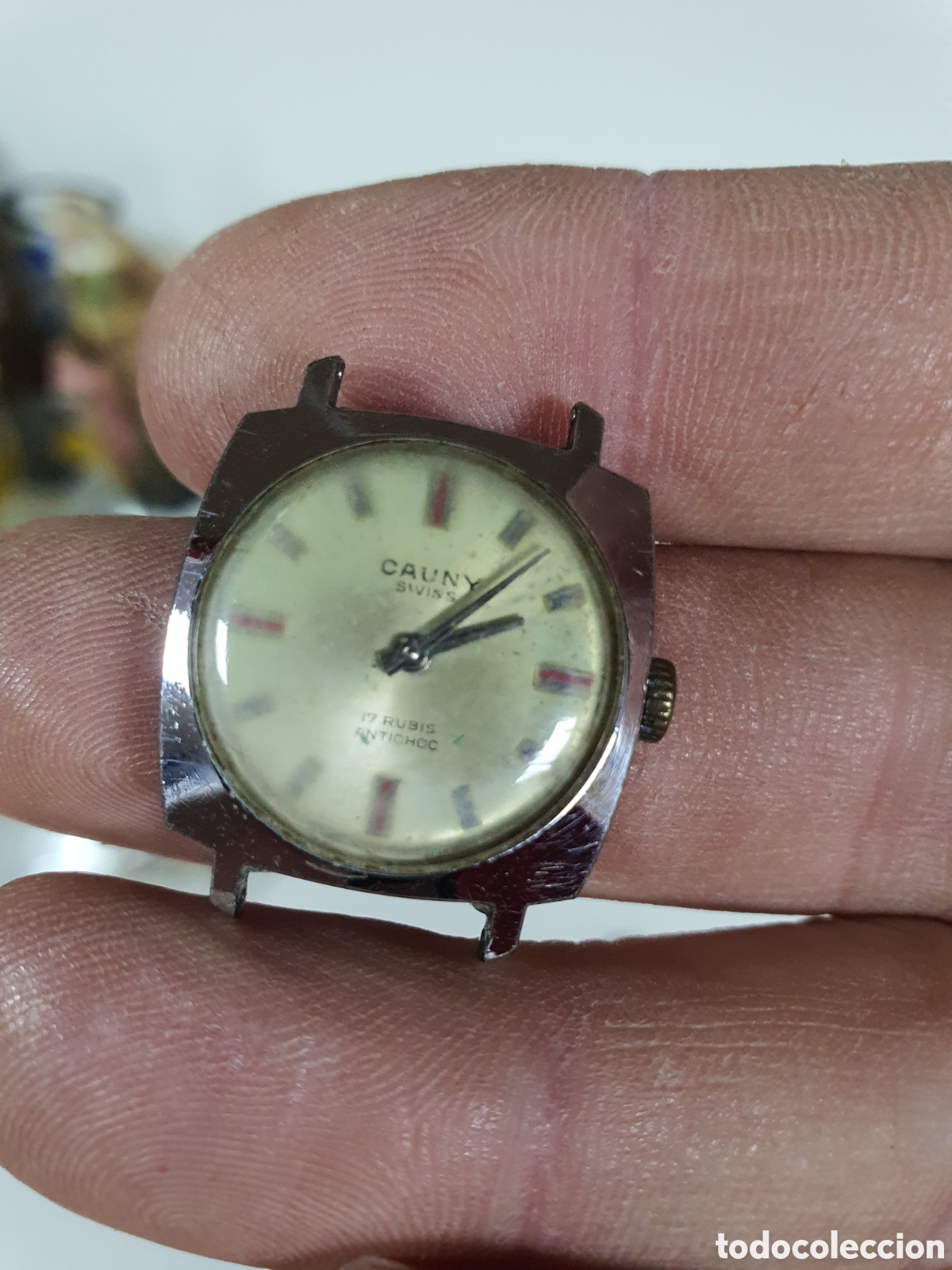 Vintage: Reloj cauny 6 - Foto 1