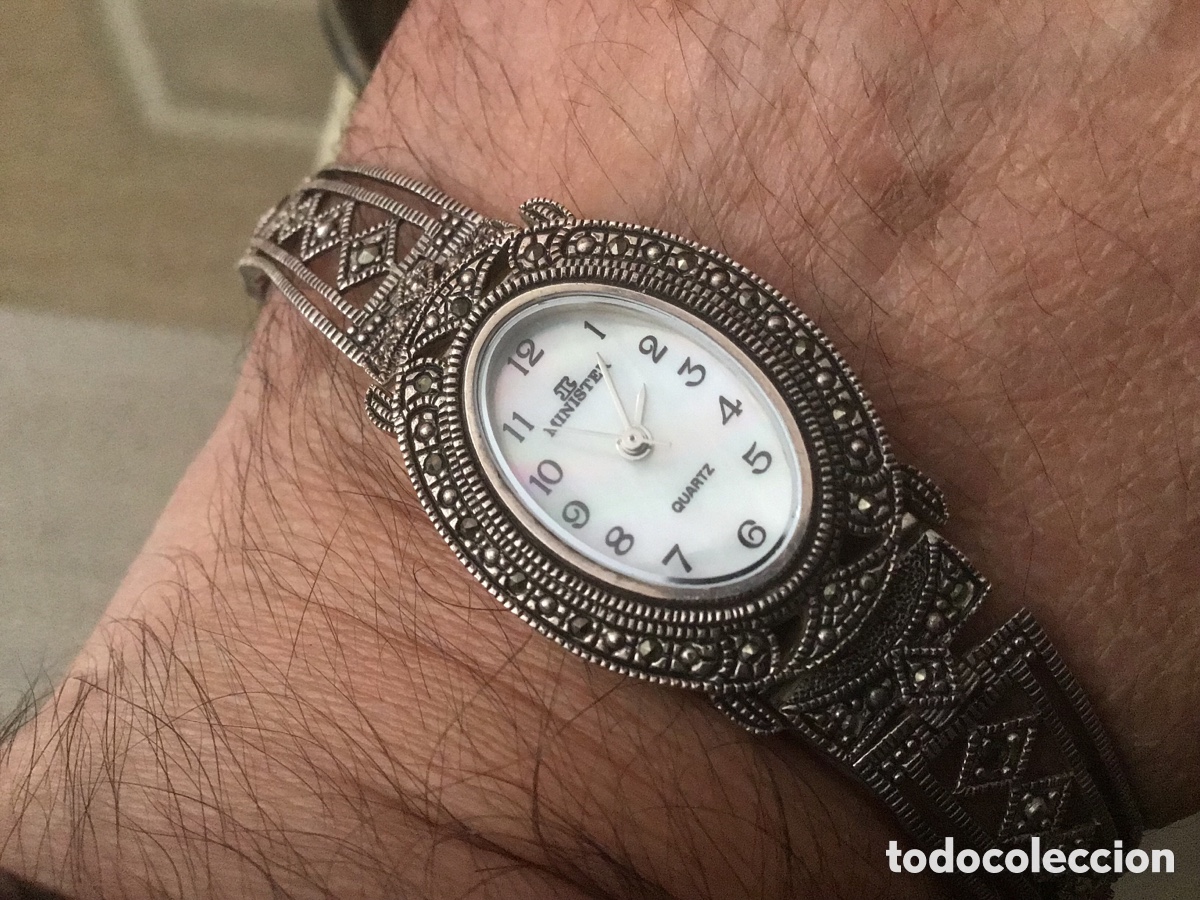 Vintage: Reloj de plata vintage - Foto 2