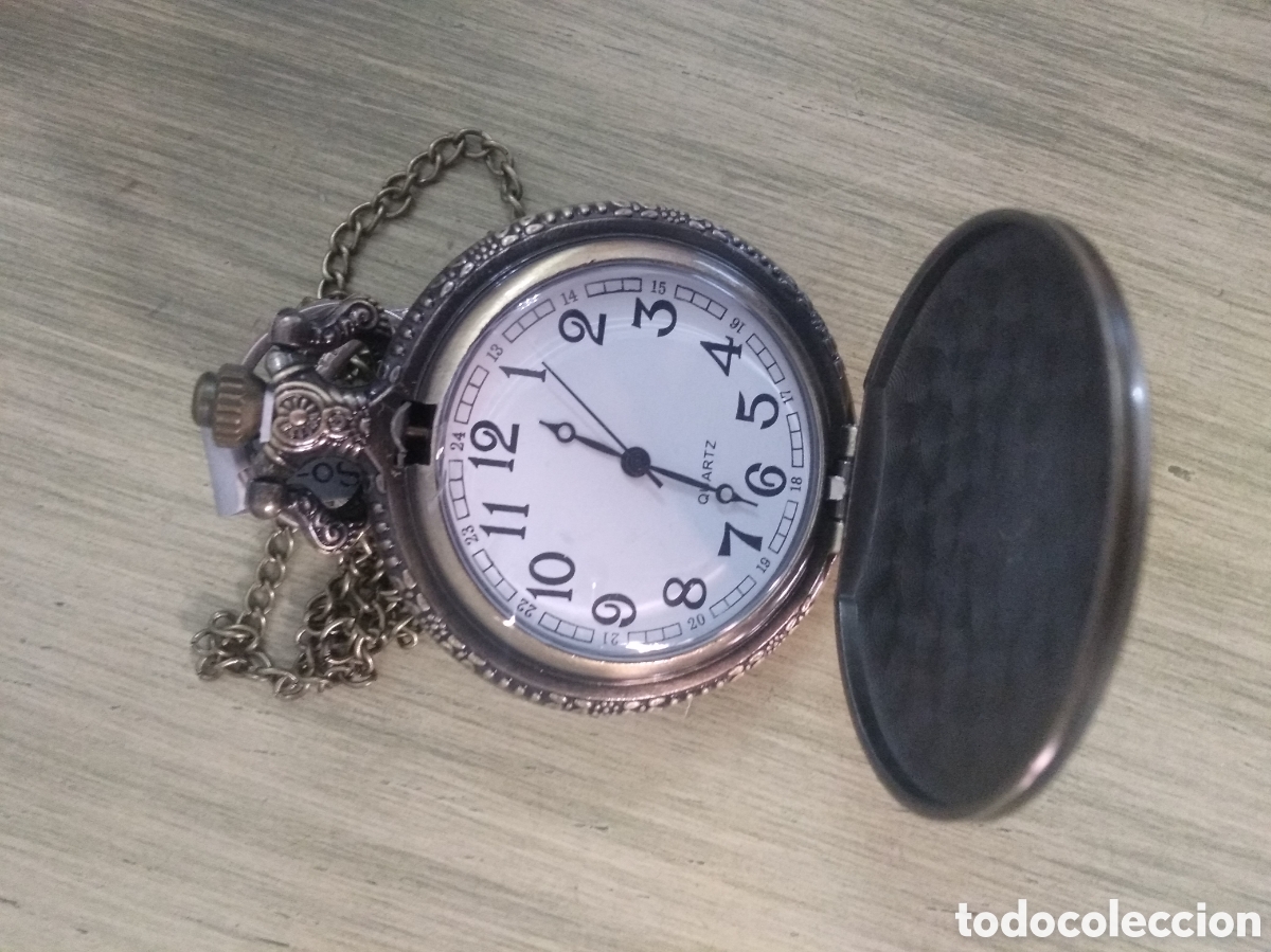 Vintage: Reloj de bolsillo cuarzo, nuevo - Foto 1