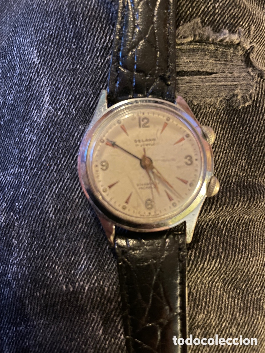 Vintage: Reloj Delano Alarma de cuerda. - Foto 1