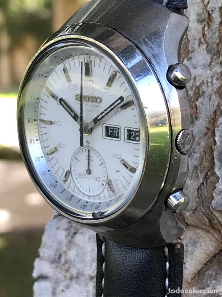 r532- seiko ”helmet” 6139-7100, esfera blanca - Buy Vintage watches and  clocks on todocoleccion