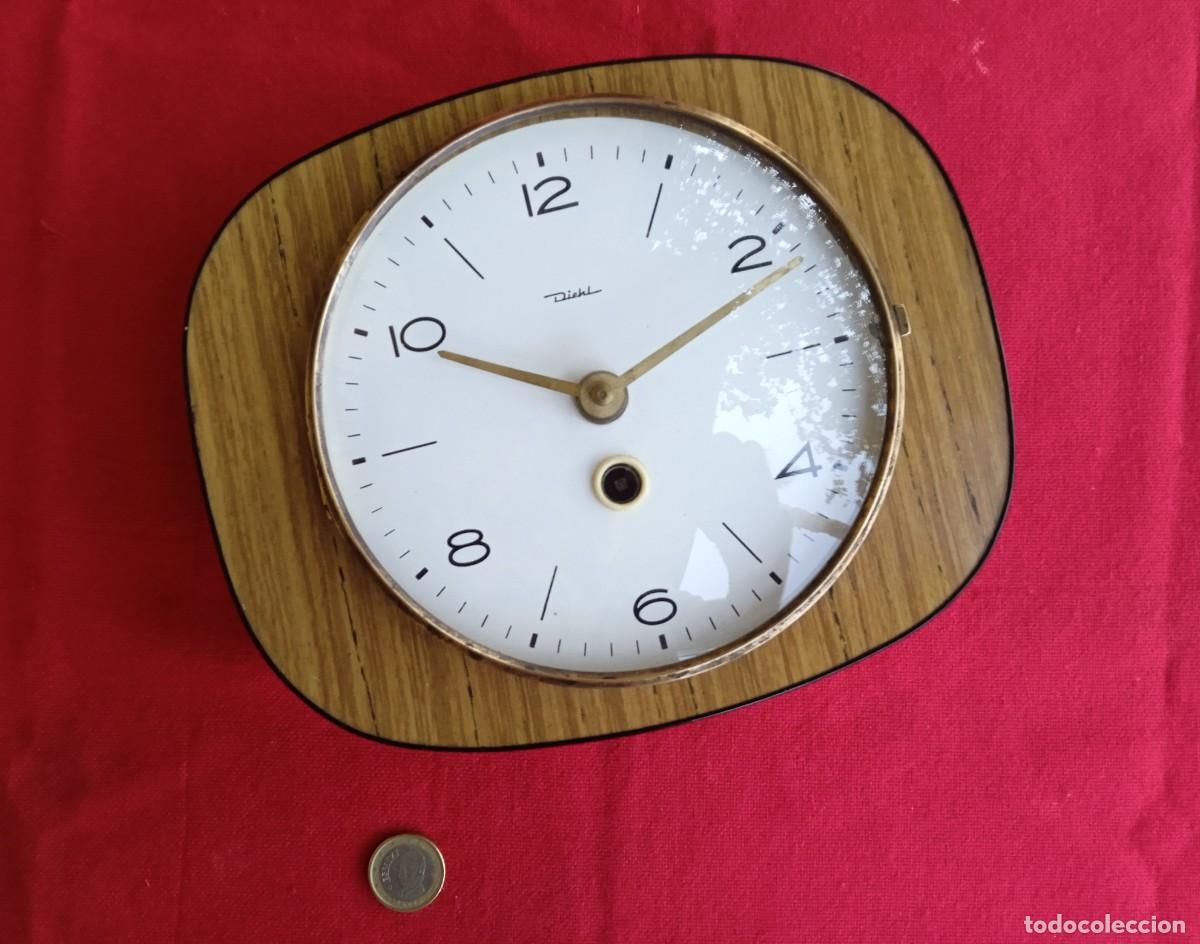 Reloj de pared antiguo de cocina, reloj de cocina Retro desgastado