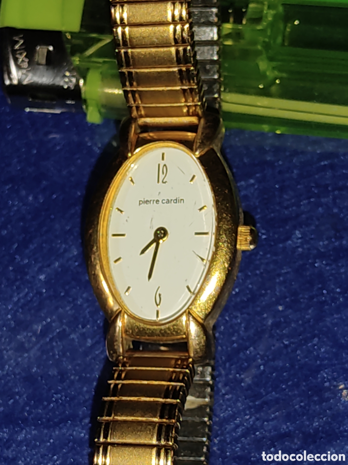 Vintage: Reloj Pierre cardin,correa el&aacute;stica. - Foto 2