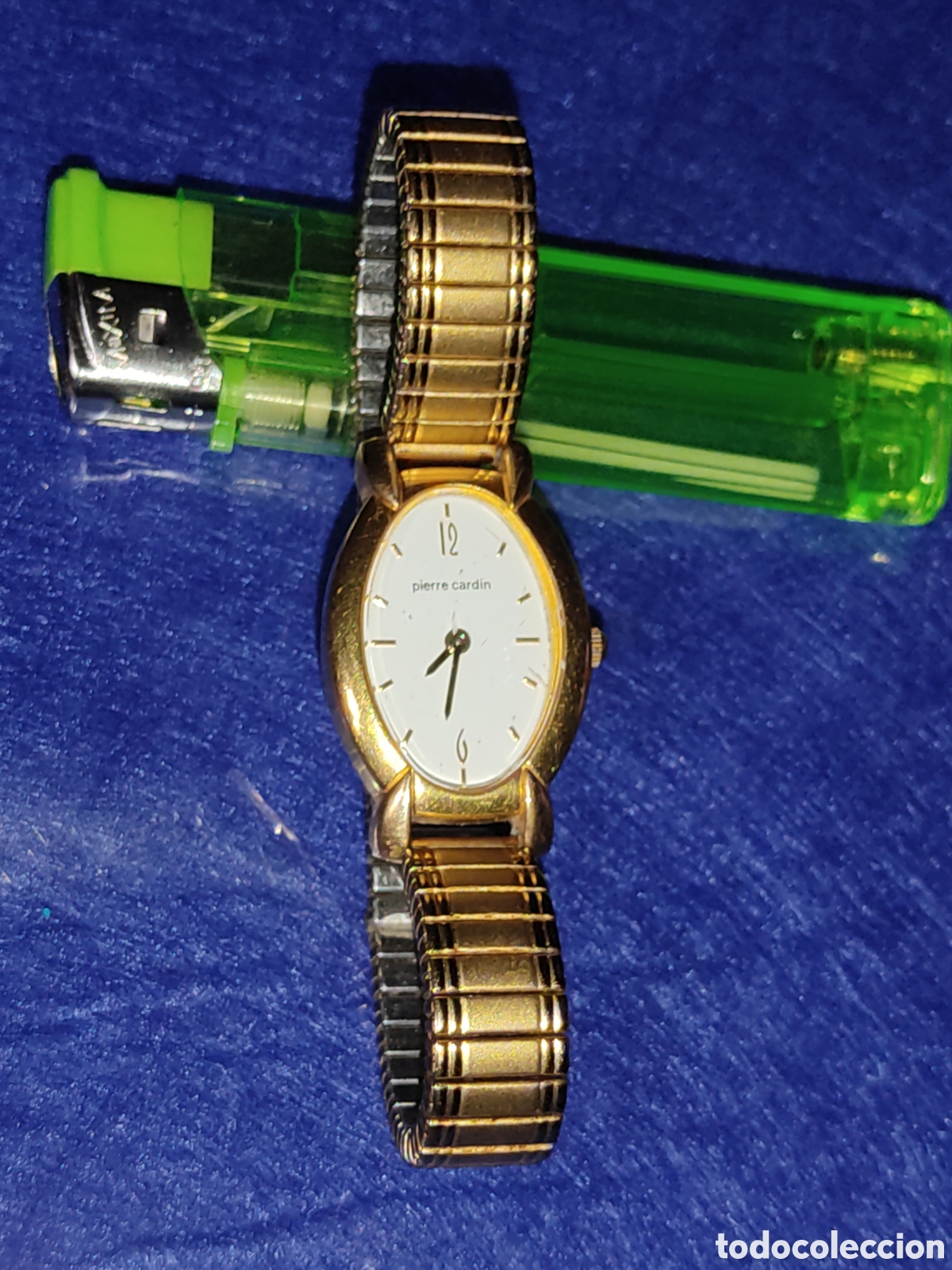 Vintage: Reloj Pierre cardin,correa el&aacute;stica. - Foto 3