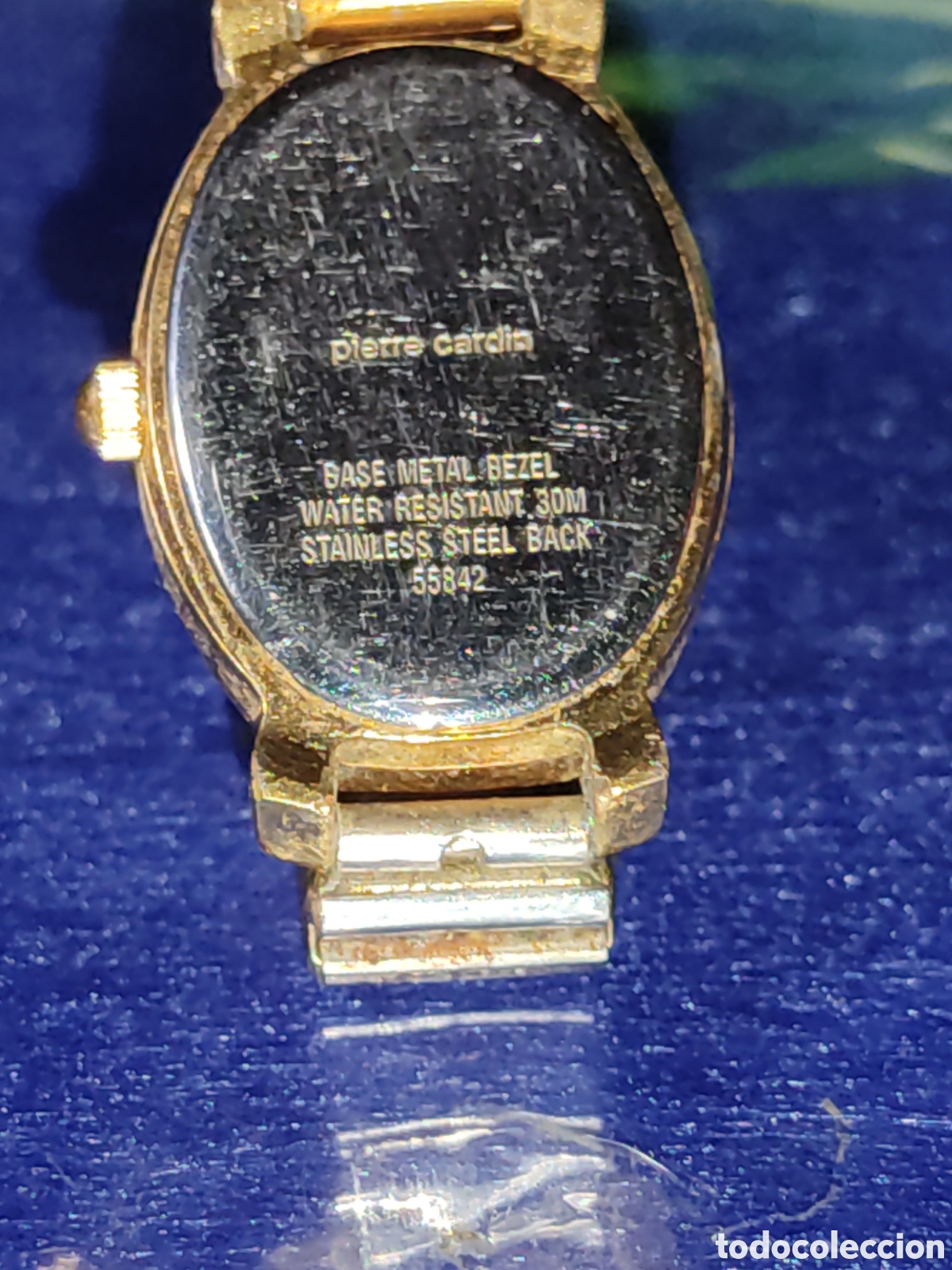 Vintage: Reloj Pierre cardin,correa el&aacute;stica. - Foto 5