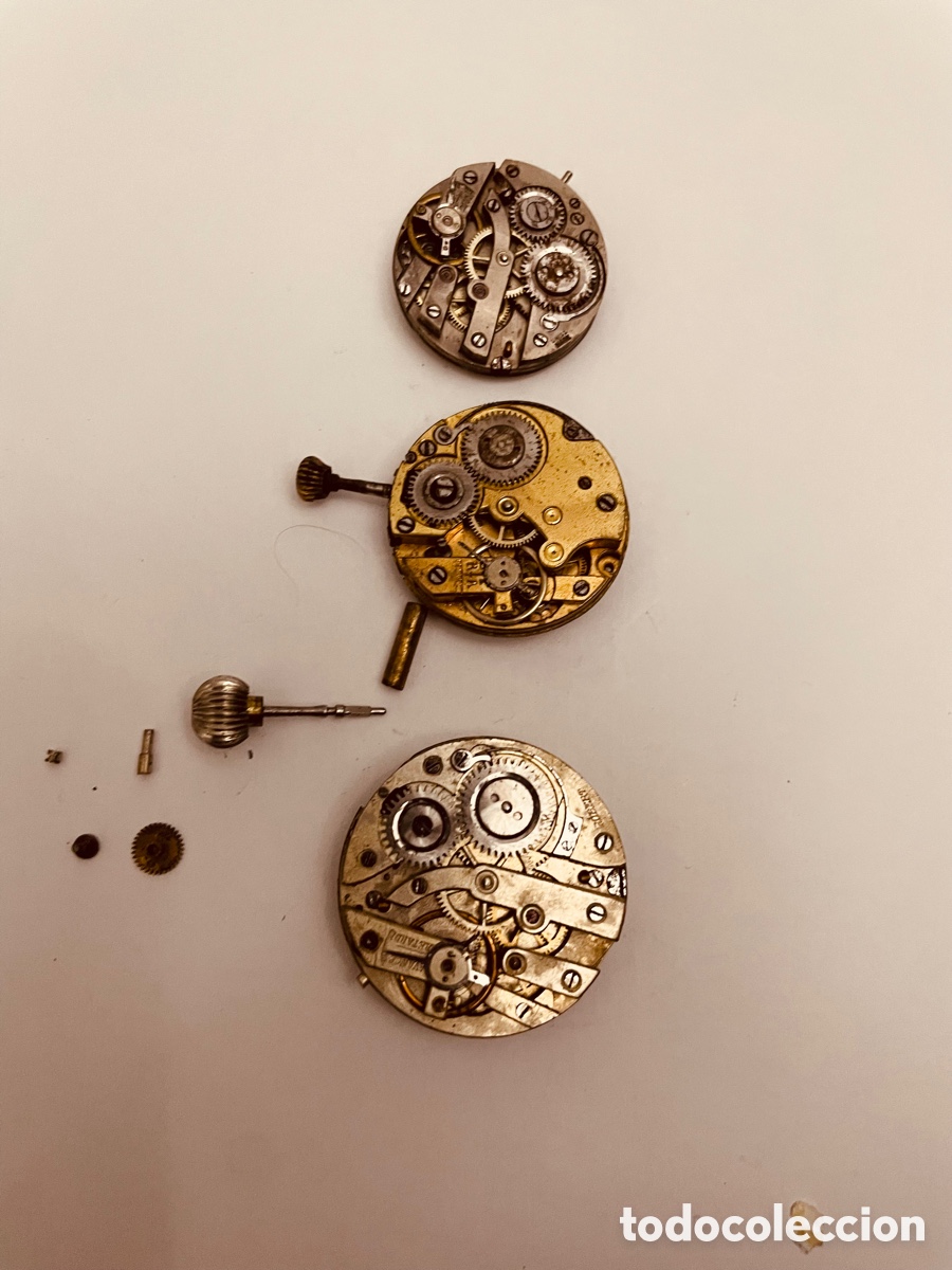 Vintage Uhren: Lote maquinaria relojes