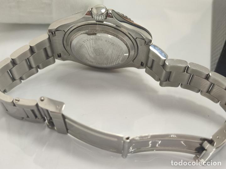 Vintage: BOTITO RELOJ EXIT ESTILO ROLEX SUBMARINE, DE CABALLERO. - Foto 9