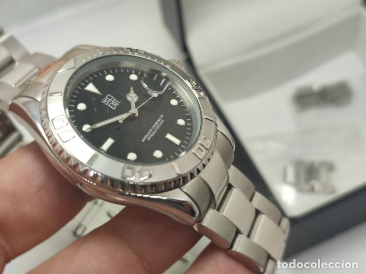 Vintage: BOTITO RELOJ EXIT ESTILO ROLEX SUBMARINE, DE CABALLERO. - Foto 18