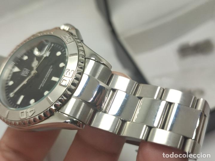 Vintage: BOTITO RELOJ EXIT ESTILO ROLEX SUBMARINE, DE CABALLERO. - Foto 22