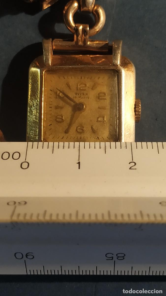 Vintage: Reloj mujer titan..funcionando correctamente - Foto 2