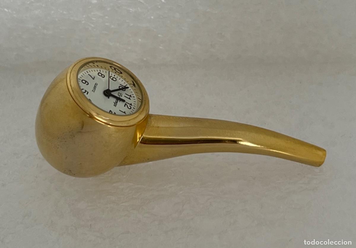 Vintage: Reloj miniatura Le Temps Pipa - Foto 3