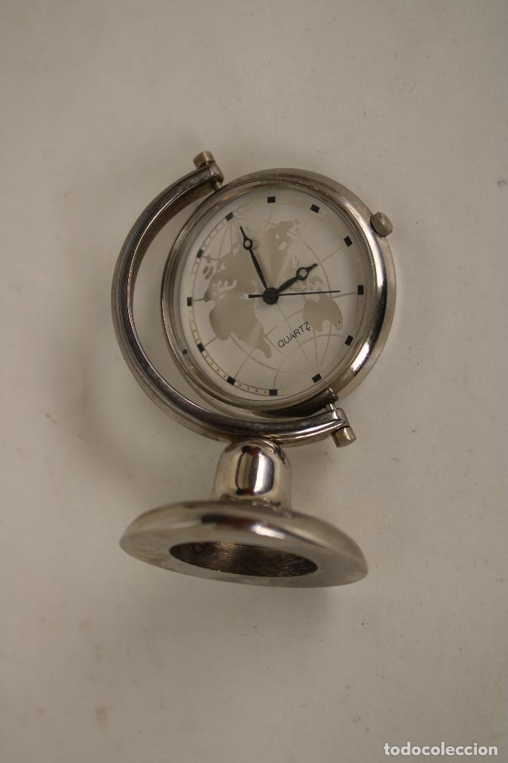 Vintage: globo terraqueo reloj quartz - Foto 1