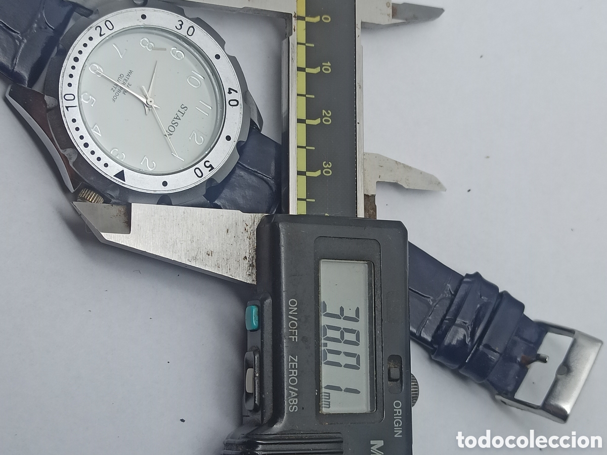 Vintage: Reloj Stason Quartz funciona - Foto 9